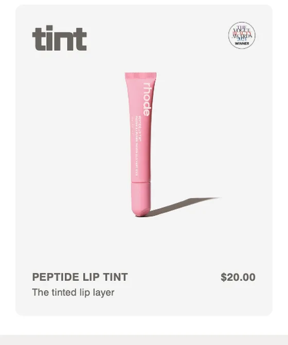 A cloned product card